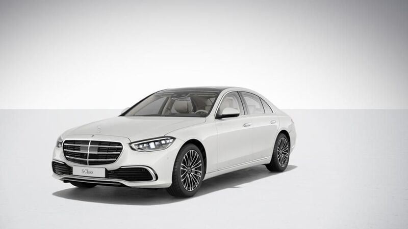 Weiß Gebraucht 2021 Mercedes S500 Limousine | 77.750 € (Guter Preis) - Bild 1/4