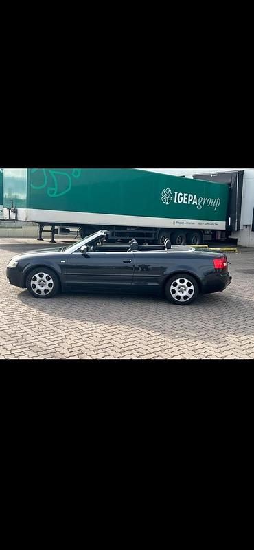 Gebraucht Audi A4 Cabriolet 163 PS (119 kW) 2004 Schwarz Cabrio
