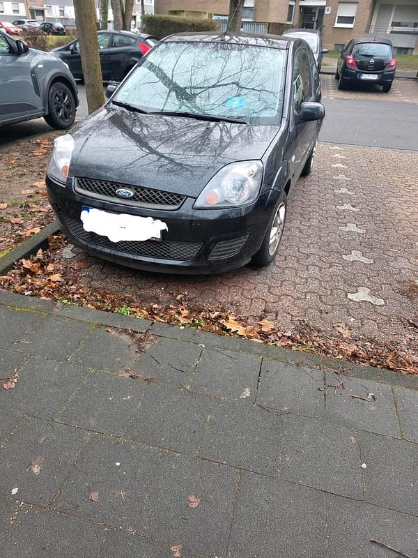 Gebraucht Ford Fiesta 55 PS (40 kW) 2007 Schwarz Kleinwagen