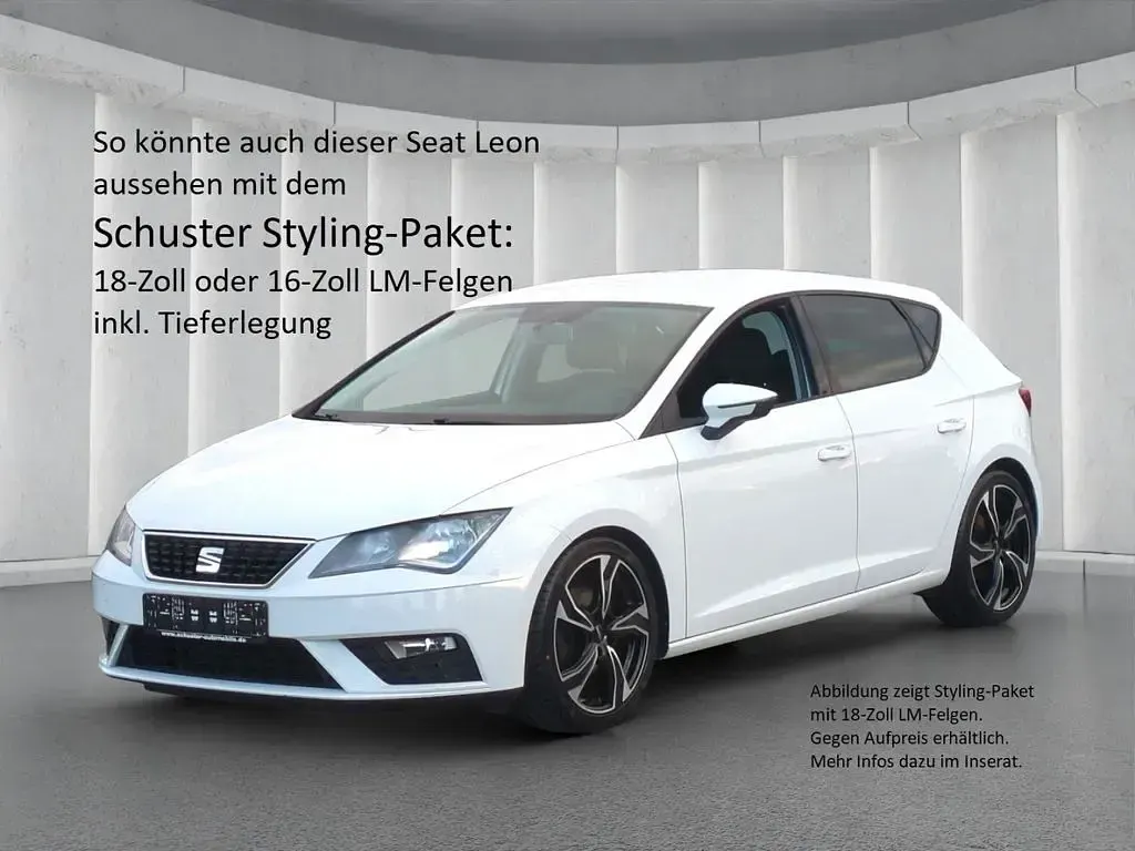 Gebraucht Seat Leon Style 125 PS (91 kW) 2018 Weiss Limousine