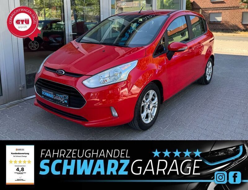 Rot Gebraucht 2016 Ford B-MAX SYNC Edition Van / Kleinbus | 8.490 € (Guter Preis) - Bild 1/3