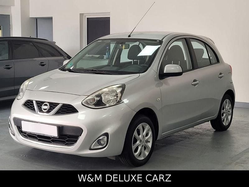 Brilliant silver Gebraucht 2016 Nissan Micra Acenta Kleinwagen | 6.399 € (Fairer Preis) - Bild 1/4