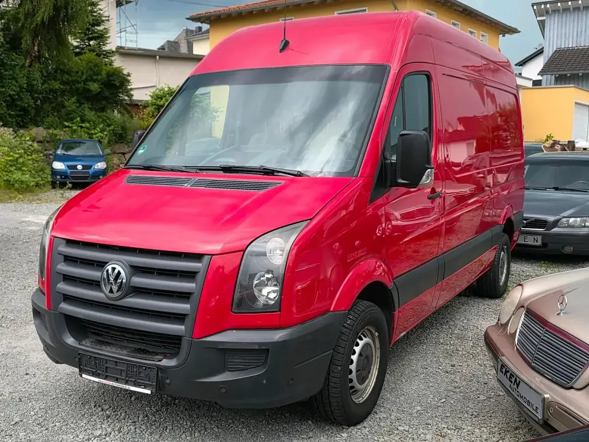 Gebraucht VW Crafter 163 PS (119 kW) 2010 Rot Van