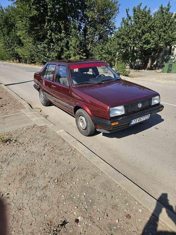 Rot Gebraucht 1988 VW Jetta Limousine | 1.400 € - Bild 1/4