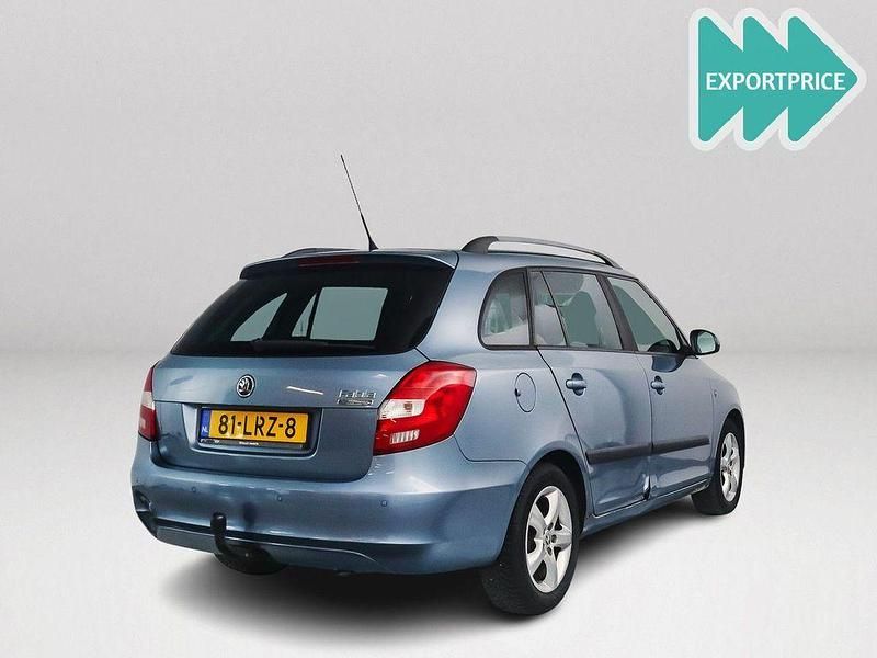 Gebraucht Skoda Fabia GreenLine 75 PS (55 kW) 2010 Blau Kleinwagen