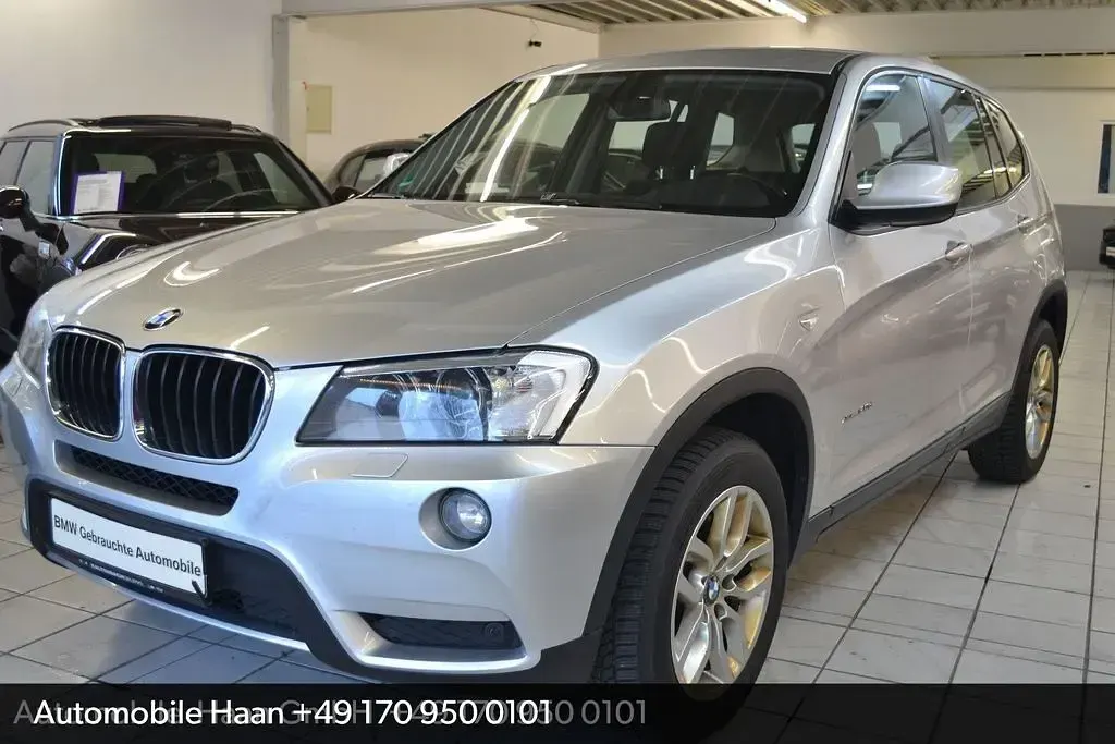 Second-hand BMW X3 184 CP (135 kW) 2013 Argintiu SUV