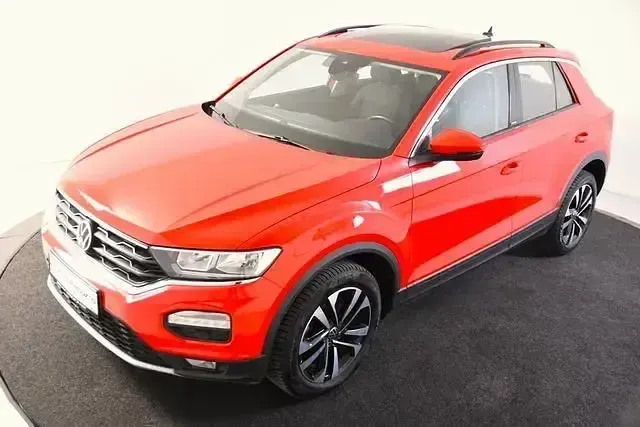 Gebraucht VW T-Roc United 110 PS (80 kW) 2021 Rot SUV