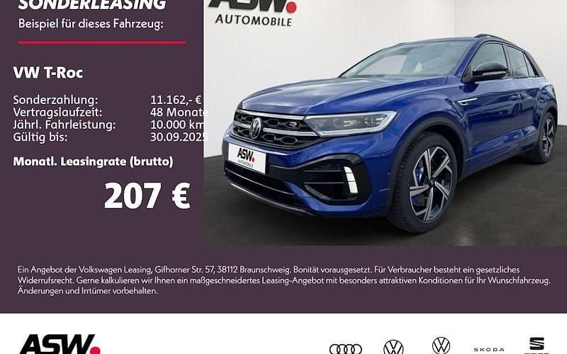 Blau Neu 2025 VW T-Roc R SUV | 51.510 € (Etwas zu teuer) - Bild 1/4
