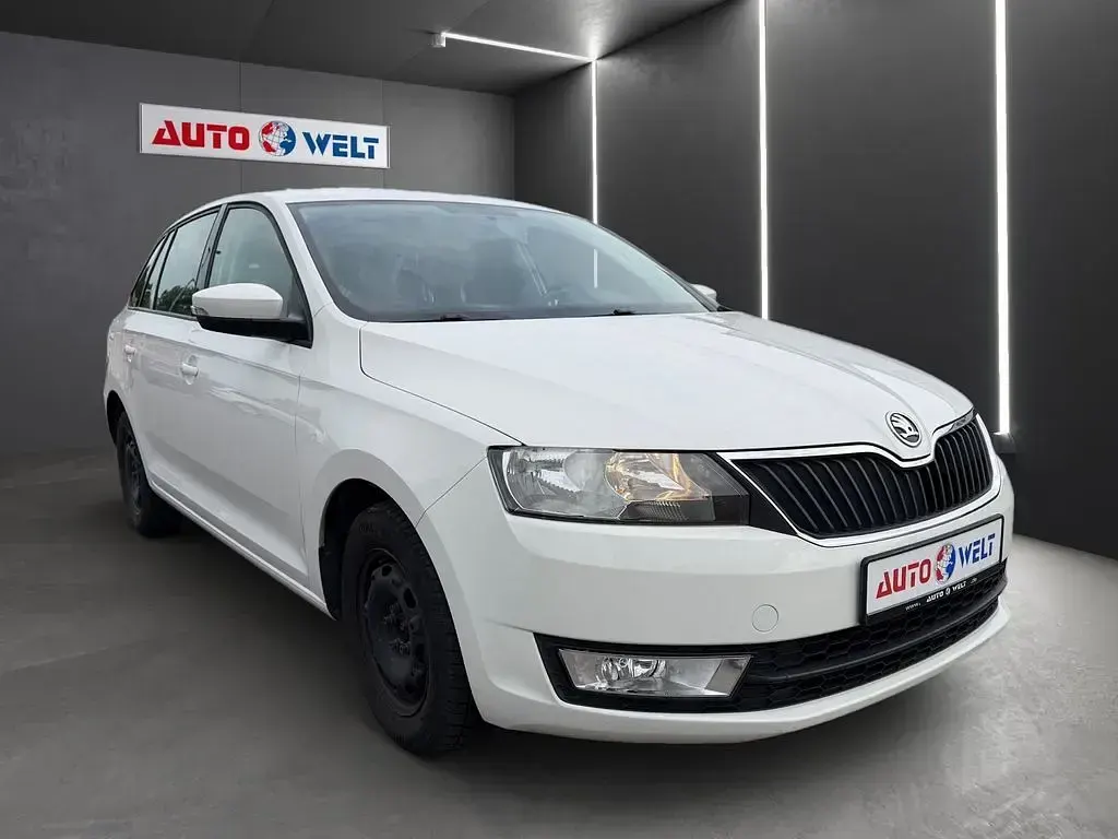 Gebraucht Skoda Rapid 90 PS (66 kW) 2017 Weiß Kleinwagen
