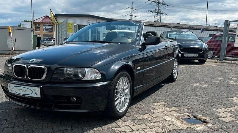 Schwarz Gebraucht 2000 BMW 323 Cabriolet Performance Cabrio | 6.999 € (Fairer Preis) - Bild 1/4