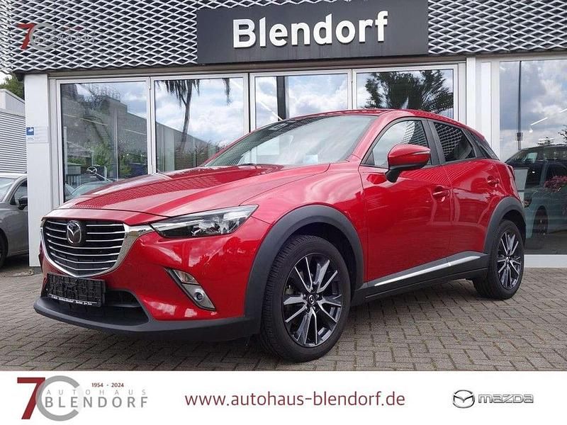Rot Gebraucht 2017 Mazda CX-3 Sports-Line SUV | 15.750 € (Fairer Preis) - Bild 1/3