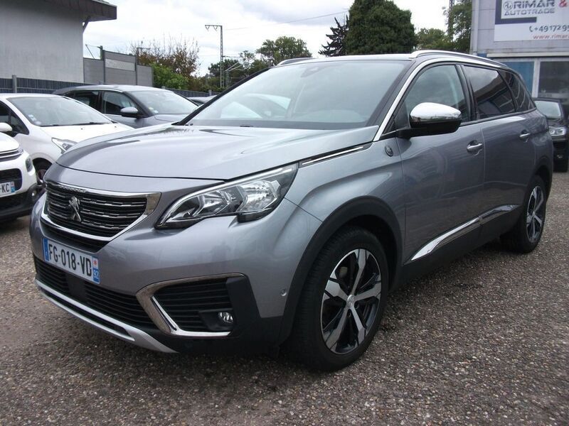 Grau Gebraucht 2019 Peugeot 5008 Crossway Van / Kleinbus | 15.900 € (Fairer Preis) - Bild 1/4