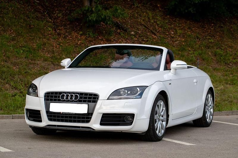 Gebraucht Audi TT Roadster S-Line 200 PS (147 kW) 2008 Weiß Cabrio