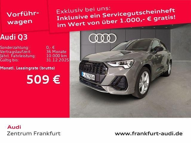 Chronosgrau metallic Gebraucht 2025 Audi Q3 S-Line SUV | 41.760 € (Fairer Preis) - Bild 1/3