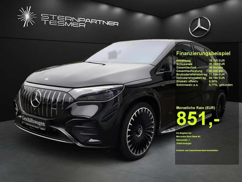 Schwarz Gebraucht 2023 Mercedes EQE AMG 43 SUV | 78.880 € (Etwas zu teuer) - Bild 1/3