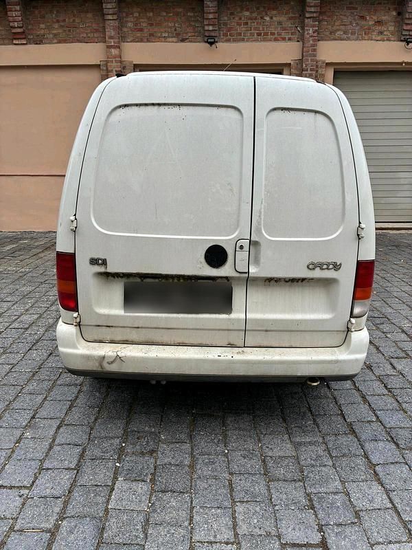 Gebraucht VW Caddy 60 PS (44 kW) 2003 Weiß Van / Kleinbus