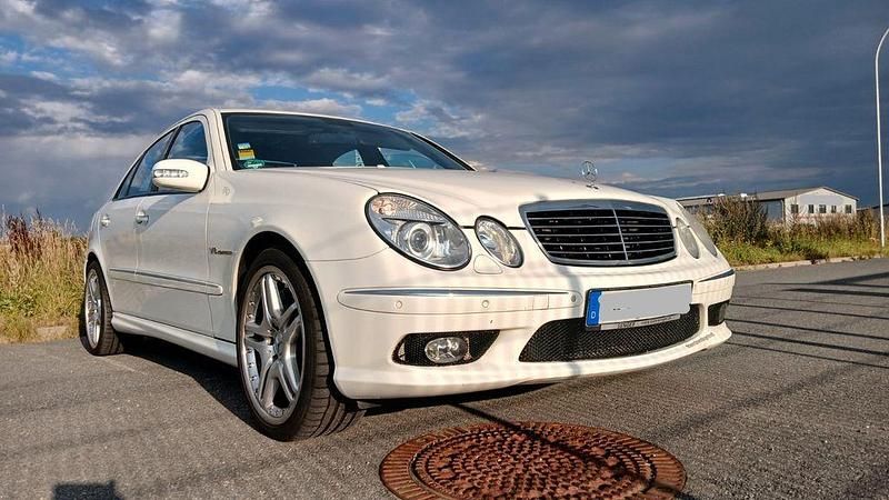 Gebraucht Mercedes E55 AMG AMG 476 PS (350 kW) 2003 Weiß Limousine