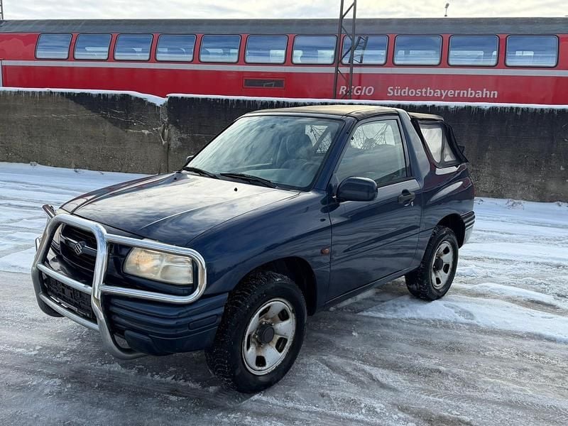 Blau Gebraucht 2001 Suzuki Grand Vitara Cabrio | 2.800 € - Bild 1/4