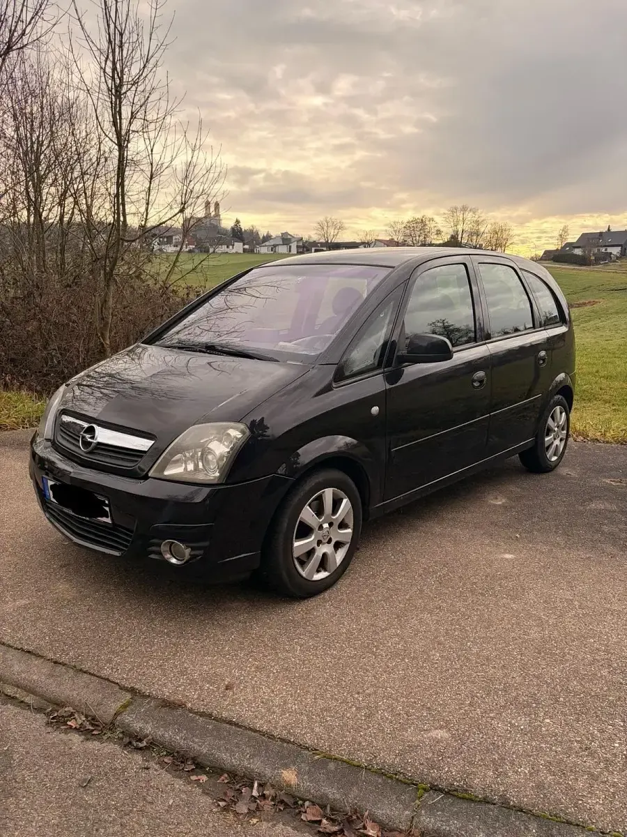 Gebraucht Opel Meriva 92 PS (67 kW) 2009 Schwarz Van / Kleinbus