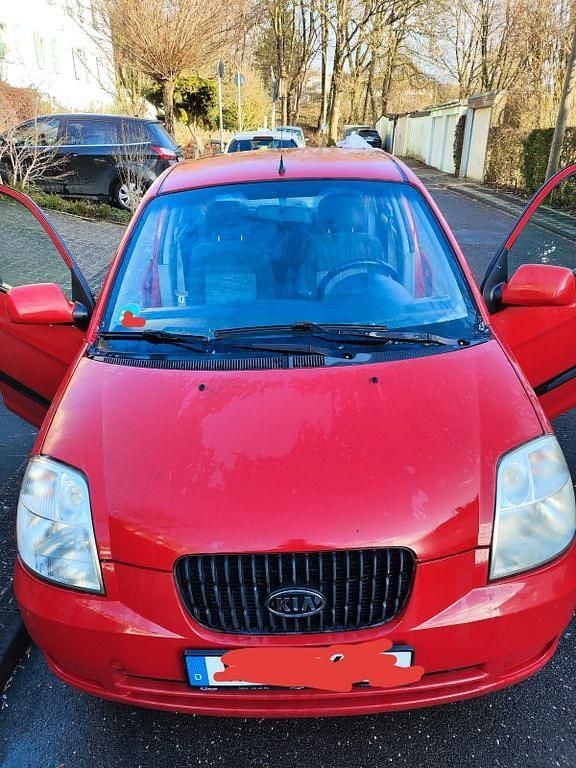 Rot Gebraucht 2005 Kia Picanto LX Kleinwagen | 1.100 € (Fairer Preis) - Bild 1/4