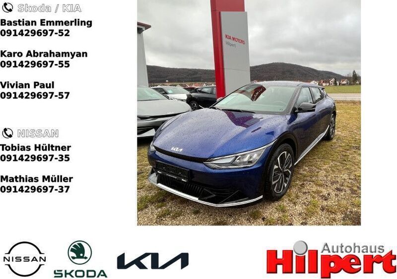 Blau Neu 2025 Kia EV6 2 SUV | 47.449 € (Superpreis) - Bild 1/4