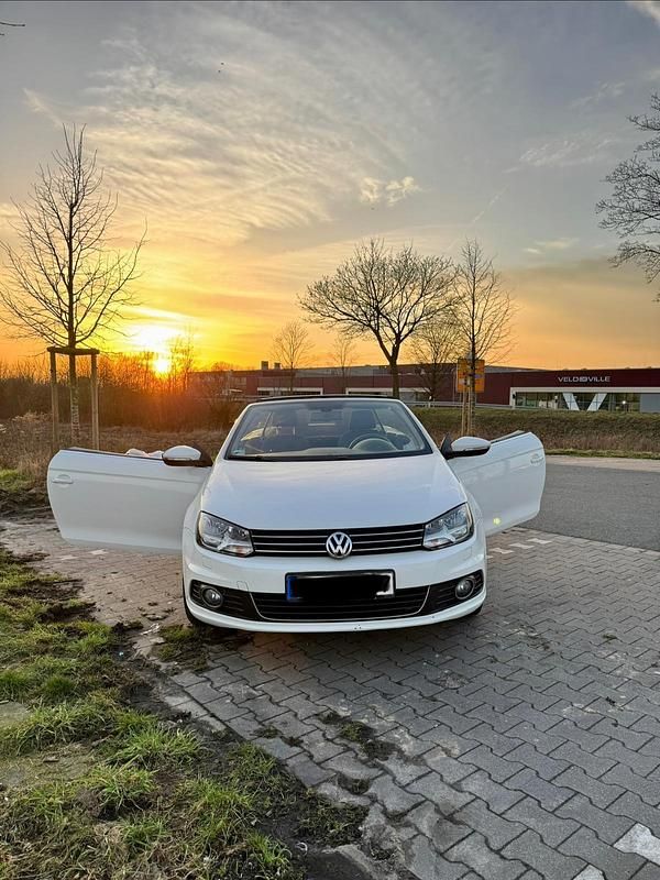 Gebraucht VW Eos 122 PS (89 kW) 2014 Weiß Cabrio