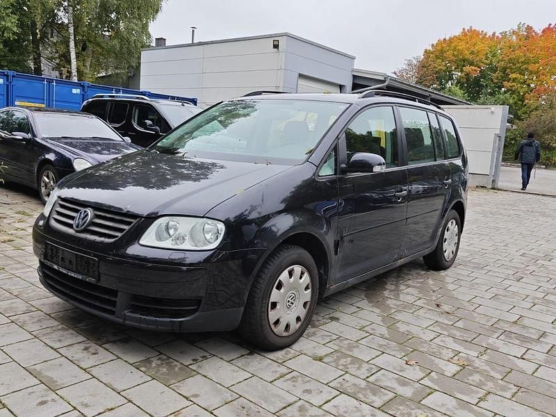 Schwarz Gebraucht 2006 VW Touran Van / Kleinbus | 1.300 € (Superpreis) - Bild 1/4