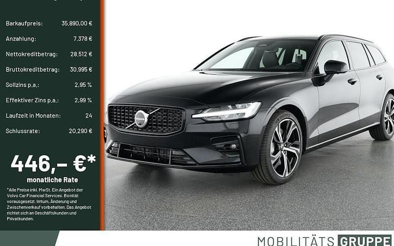 Schwarz Gebraucht 2025 Volvo V60 Plus Kombi | 35.890 € (Guter Preis) - Bild 1/4