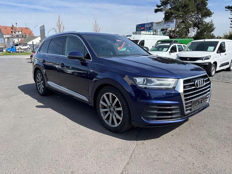 Usado Audi Q7 S-Line 286 HP (210 kW) 2019 Azul SUV
