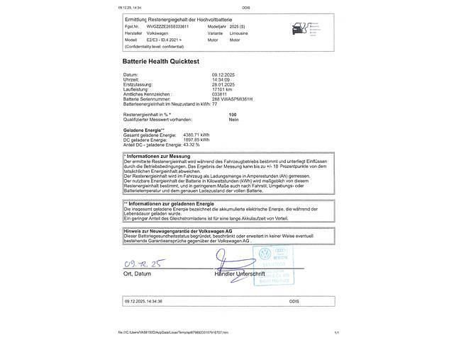 Gebraucht VW ID.4 Pro 210 kW (286 PS) 2025 Blue dusk SUV