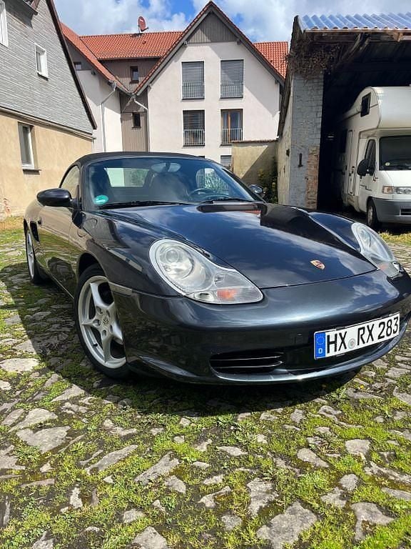 Gebraucht Porsche Boxster 228 PS (167 kW) 2004 Grau Cabrio