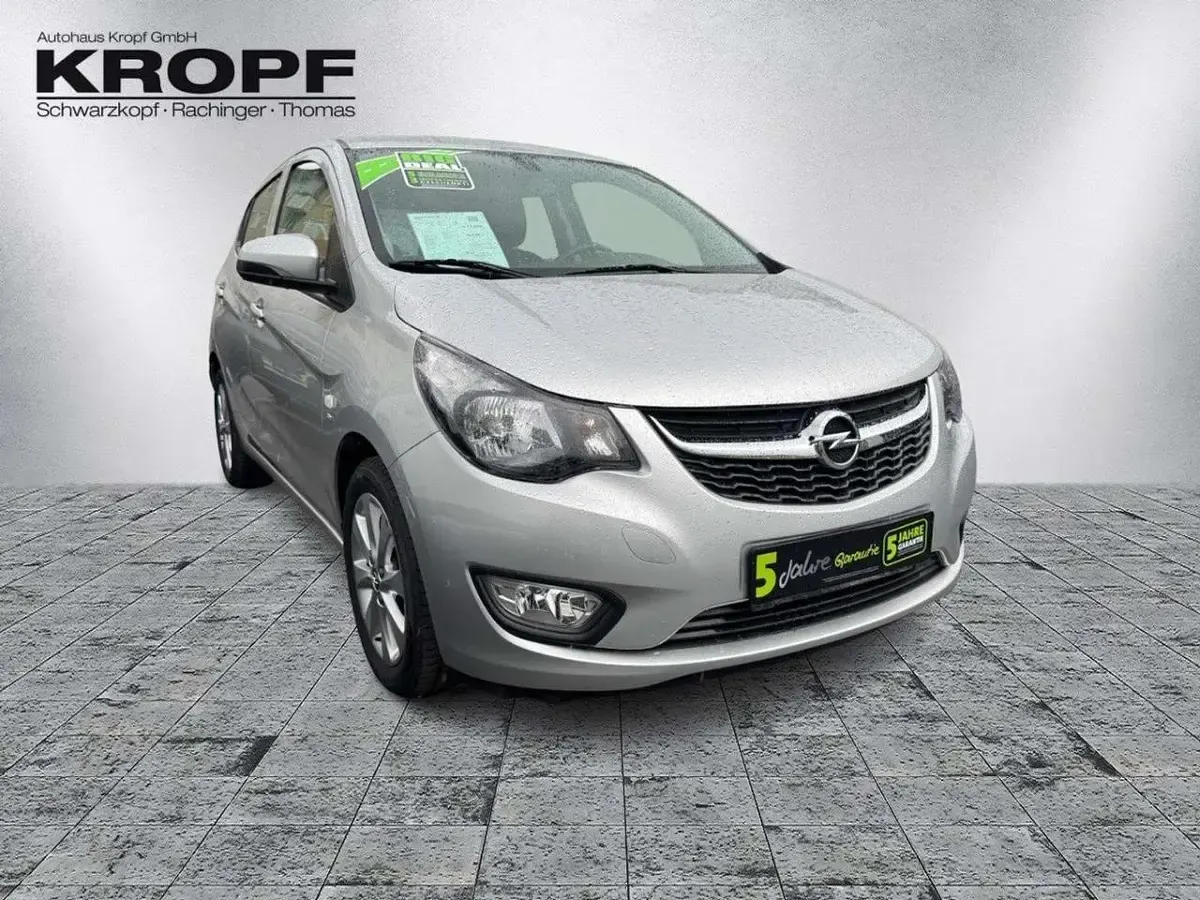 Używany Opel Karl Active 75 KM (55 kW) 2018 Srebrny Hatchback