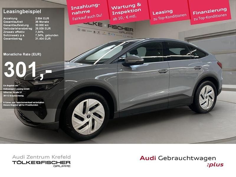 Kieselgrau Gebraucht 2022 Audi Q4 Sportback e-tron Comfort SUV | 26.939 € (Fairer Preis) - Bild 1/4