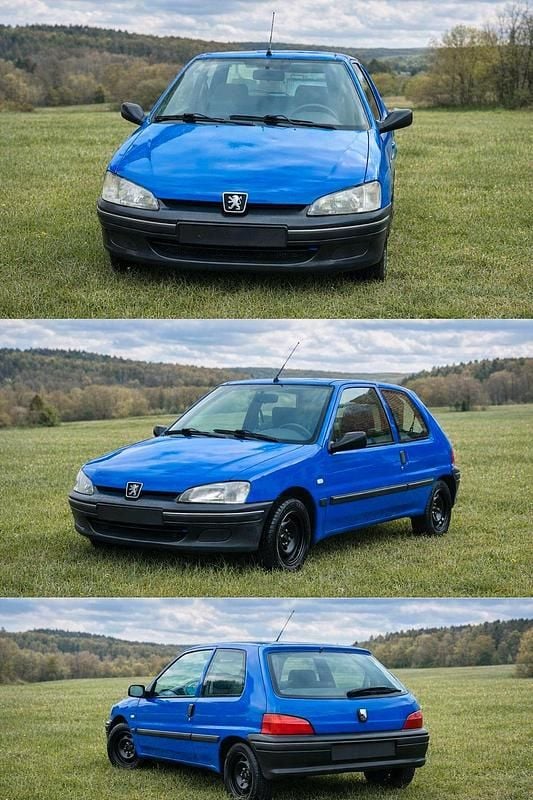 Gebraucht Peugeot 106 50 PS (36 kW) 2000 Blau Kleinwagen