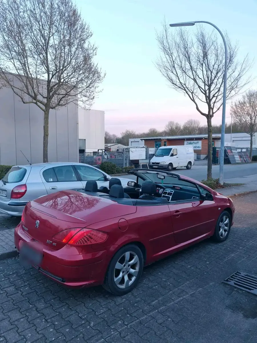 Gebraucht Peugeot 307 CC 140 PS (102 kW) 2007 Rot Cabrio