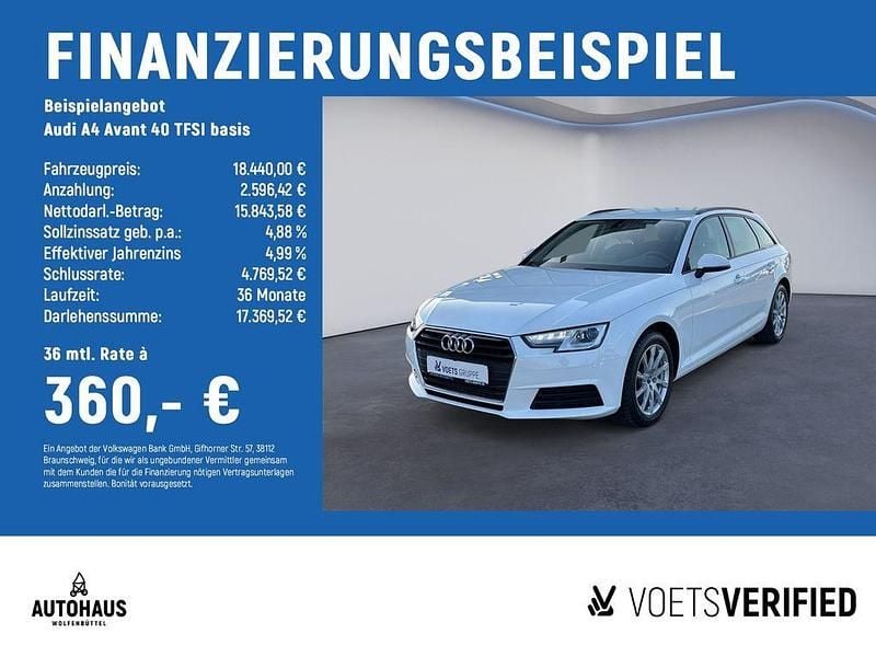 Gebraucht Audi A4 Basis 190 PS (139 kW) 2018 Weiß Kombi