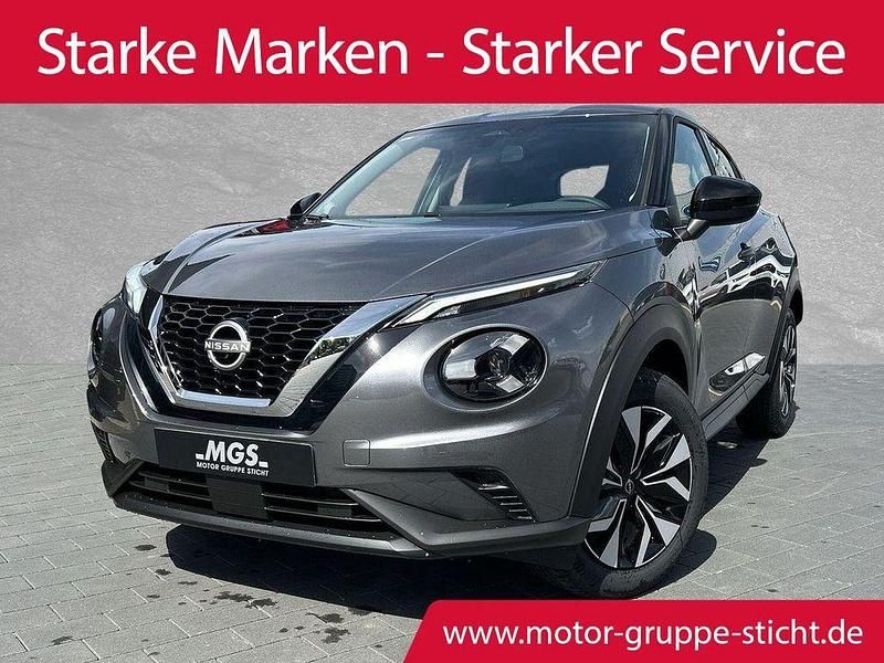 Gun metallic Gebraucht 2024 Nissan Juke Acenta SUV | 25.690 € - Bild 1/4