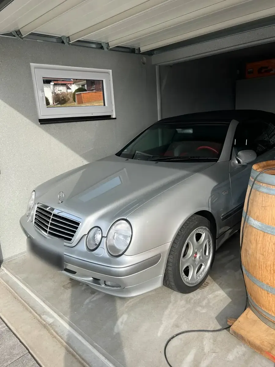 Gebraucht Mercedes CLK230 192 PS (141 kW) 1999 Silber Cabrio