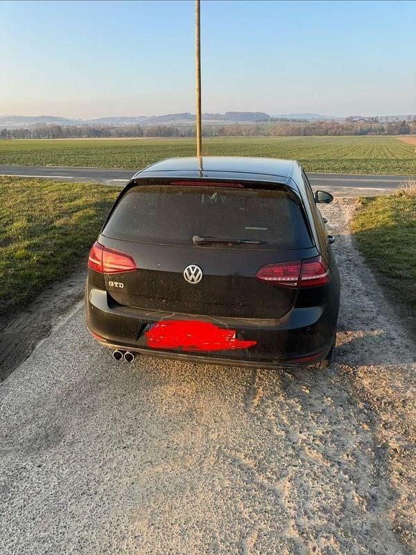 Gebraucht VW Golf VII GTD 184 PS (135 kW) 2015 Schwarz Limousine
