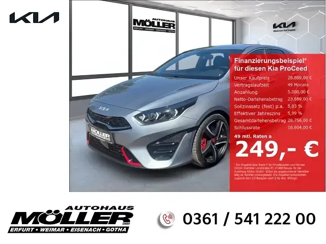 Gebraucht Kia ProCeed GT Comfort 204 PS (150 kW) 2024 Kleinwagen