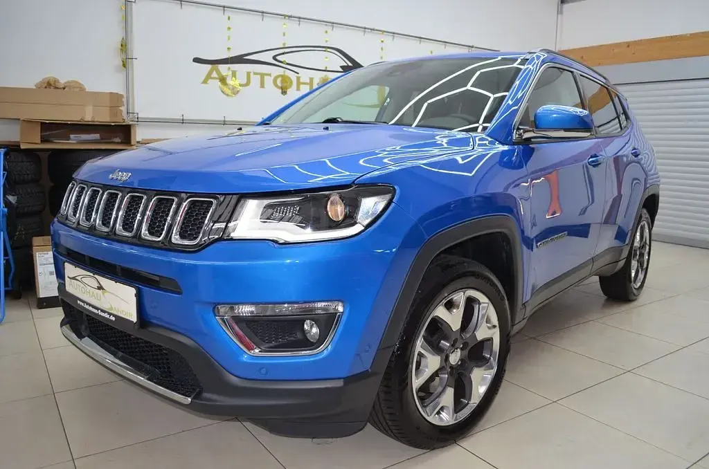 Gebraucht Jeep Compass Limited 170 PS (125 kW) 2019 Blau SUV