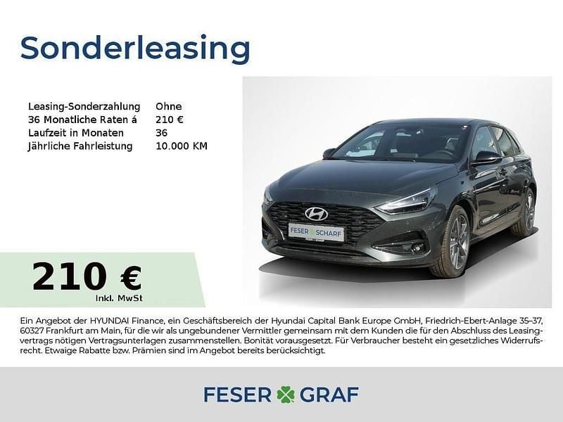 Cypress green Gebraucht 2024 Hyundai i30 Advantage Limousine | 20.990 € (Guter Preis) - Bild 1/4