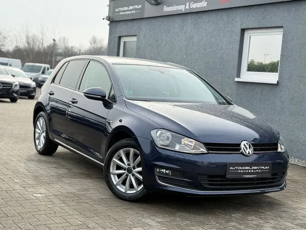 Gebraucht VW Golf VII LOUNGE 86 PS (63 kW) 2015 Blau Limousine