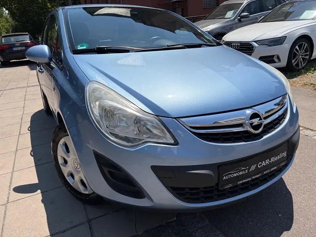 Gebraucht Opel Corsa Edition 87 PS (63 kW) 2013 Blau Kleinwagen