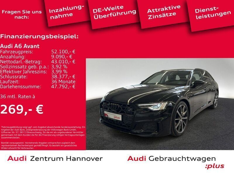 Gebraucht Audi A6 S-Line 204 PS (150 kW) 2024 Mythosschwarz metallic Kombi