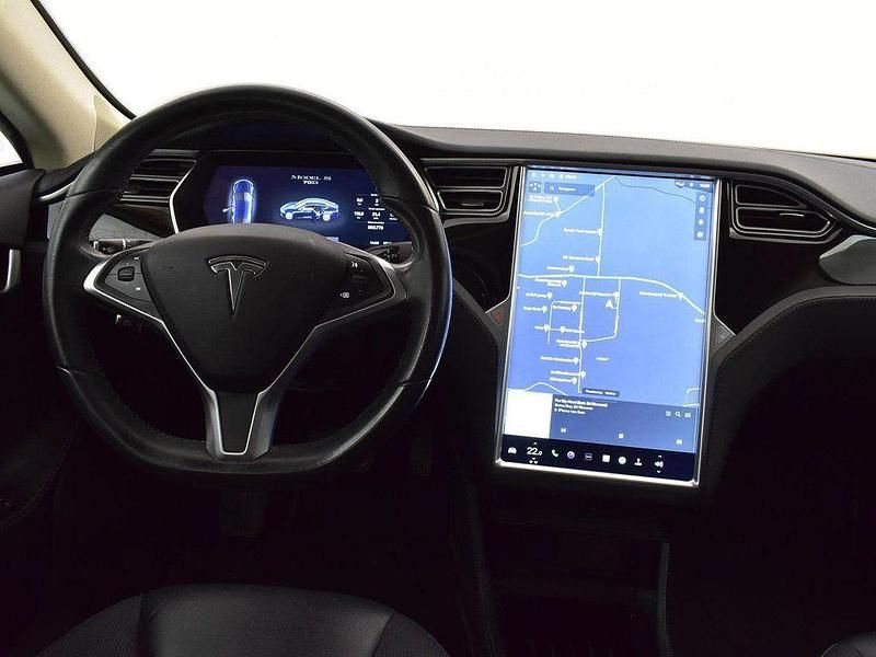 Gebraucht Tesla Model S 244 kW (333 PS) 2015 Blau Kleinwagen