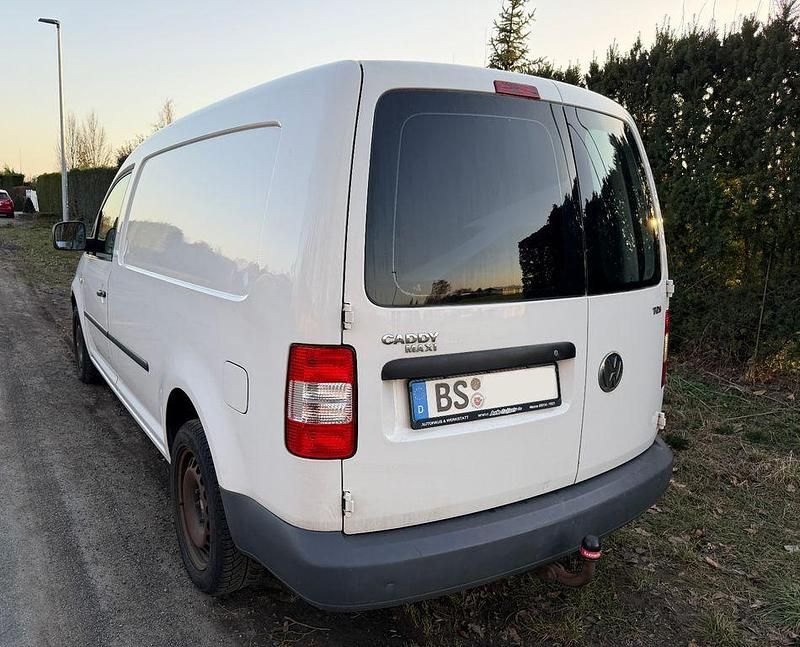 Gebraucht VW Caddy Maxi 105 PS (77 kW) 2009 Weiß Van / Kleinbus
