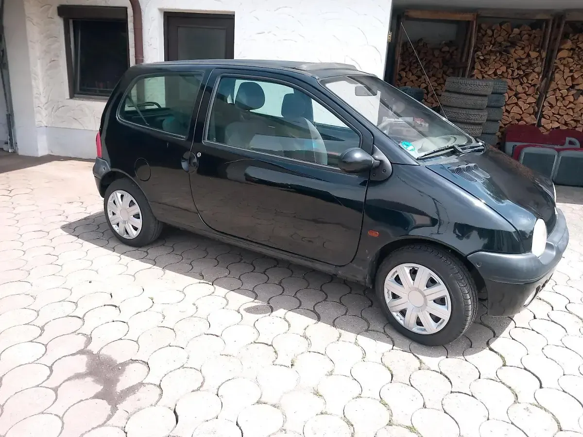 Gebraucht Renault Twingo 60 PS (44 kW) 2002 Schwarz Kleinwagen