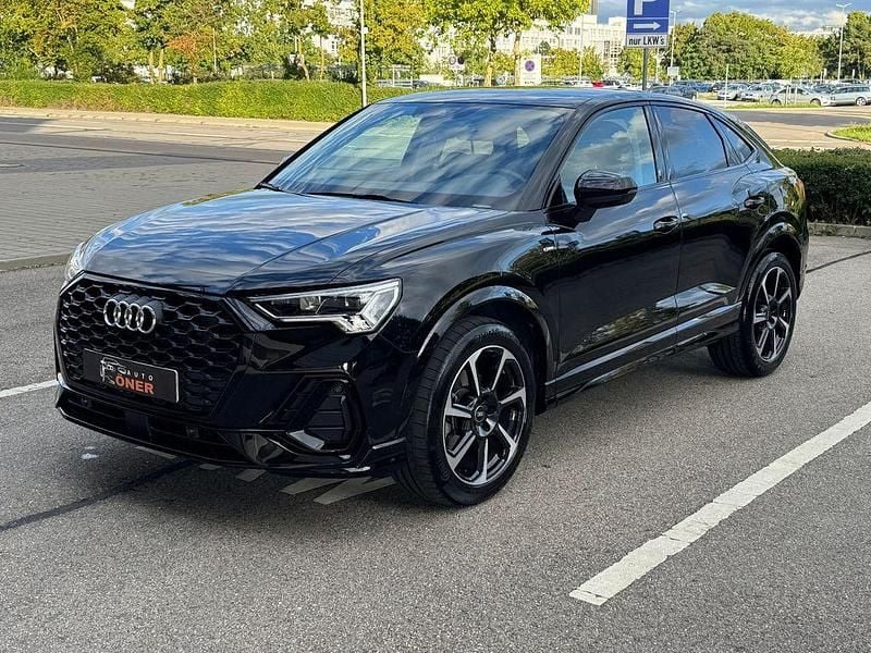 Mythosschwarz metallic Gebraucht 2023 Audi Q3 Sportback S-Line SUV | 37.950 € (Guter Preis) - Bild 1/4