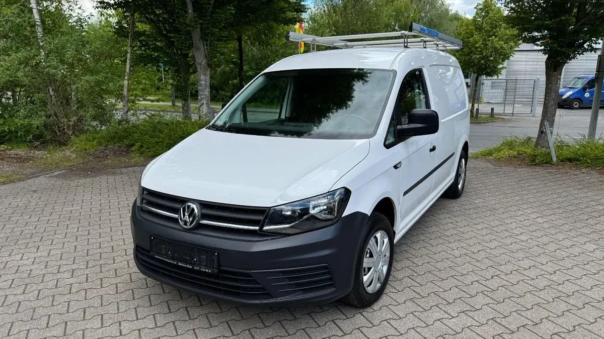 Gebraucht VW Caddy Maxi Comfortline 102 PS (75 kW) 2018 Weiß Van / Kleinbus